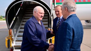 Лукашенко прибыл в Россию для переговоров с Владимиром Путиным на Валааме