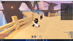 Играю в Blast Zone в Roblox!