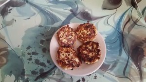 Котлеты из кабачков.