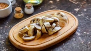 Гречка с баклажанами