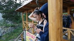 Полет над Чемалом. Зиплайн