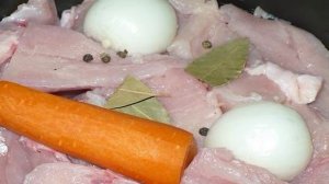 Холодец из куриной грудки