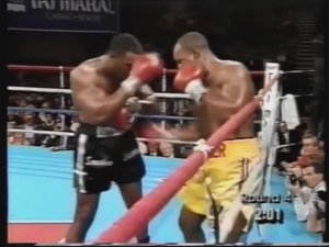 Michael Moorer vs Bert Cooper (Slugfest & KNOCKOUT)