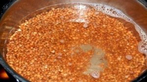 Гречка с морковью