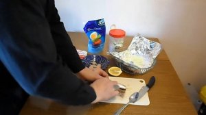 Скумбрия запеченная в фольге в духовке