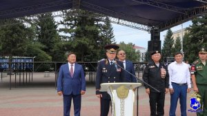 На Площади Арата Кызыла прошел совместный инструктаж нарядов