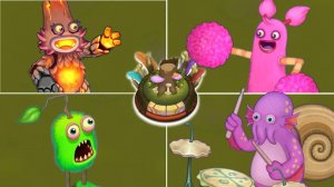 Остров Племени - Все Монстры, Песни и Анимации (My Singing Monsters, Мои Поющие Монстры)