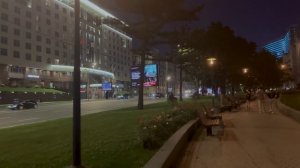 🌆 Вечерняя прогулка по Новому Арбату - летние огни, атмосфера Москвы и жизнь столицы ночью ✨🚶♂️