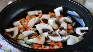 Гречка с грибами по-царски