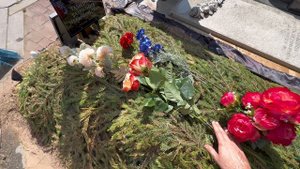 ДОЧЬ ТАЛЫЗИНОЙ В ИНВАЛИДНОМ КРЕСЛЕ ПРИЕХАЛА НА МОГИЛУ МАТЕРИ _ 40 ДНЕЙ | ВАГАНЬКОВСКОЕ КЛАДБИЩЕ