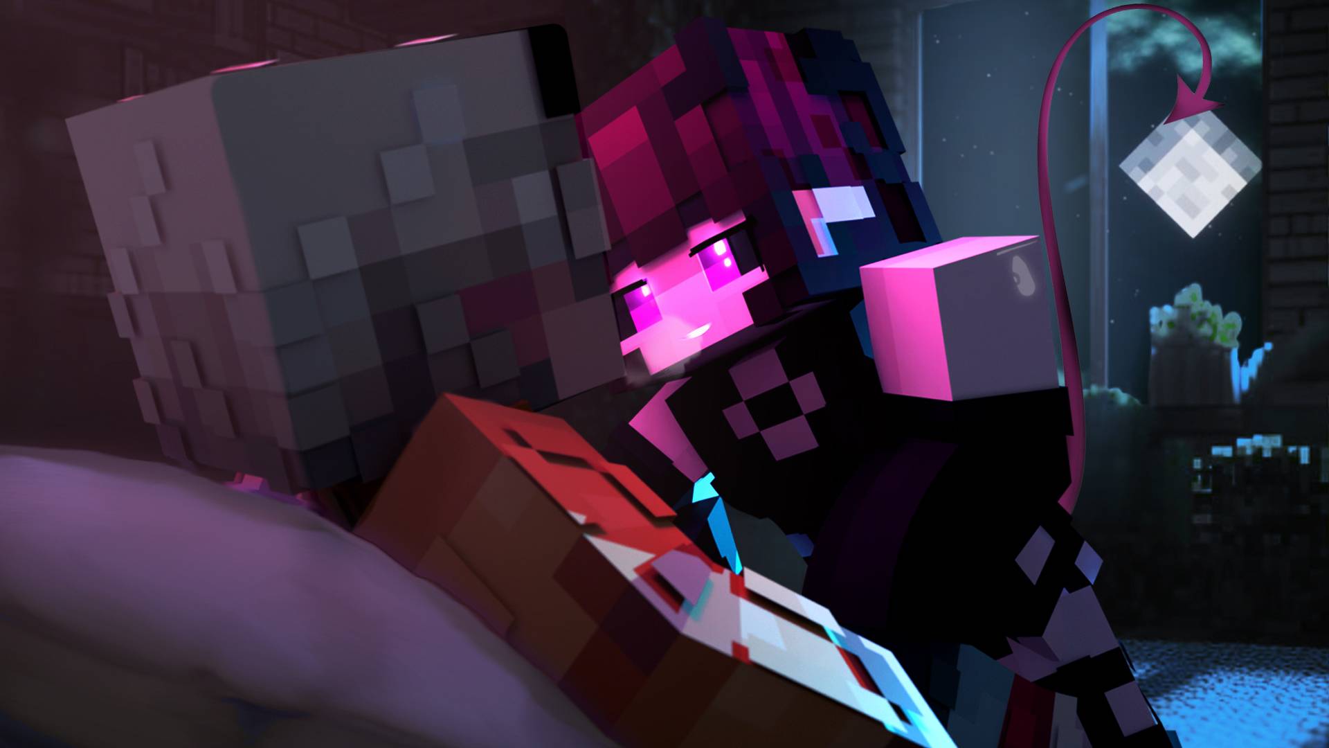 😱 ЧТО БУДЕТ, ЕСЛИ ЗАКЛЮЧИТЬ СДЕЛКУ С СУККУБОМ? (Minecraft сериал) смотреть онлайн