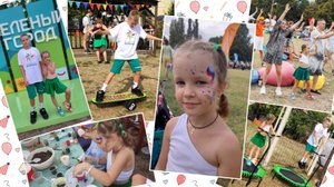 Эвелинка-картинка на фестивале "Зеленый" в Зеленом городе