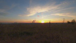 Рассвет в долине реки Дон