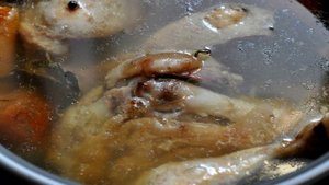 Холодец из рульки и курицы