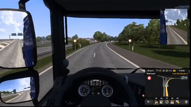 ETS 2 Clip for TMGK9000HD "ETS 2: Мальмё - Нуук" ч3. Оденсе - Орхус
