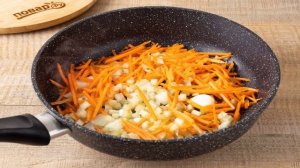 Гречка с овощами и чесноком