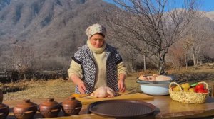Цыплята-Гриль Азербайджанская Кухня Деревенская Кухня Рецепты