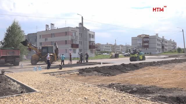 В Саранске началось строительство умной спортивной площадки