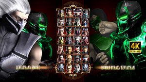 Игра за Leviathan Mkp & Smoke MK1 New Era в Mortal Kombat Komplete Edition на PC Expert в 4K