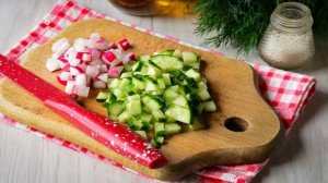 Холодный суп из кваса