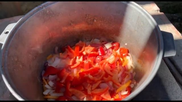 Суп с красной фасолью
