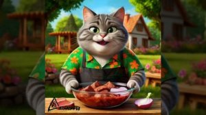 Рецепты от кота-Маркиза. Шашлык.