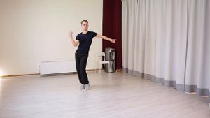 Самба База. Соло спот поворот, крис кросс вольта | Samba solo spot turn, criss cross volta| Latina