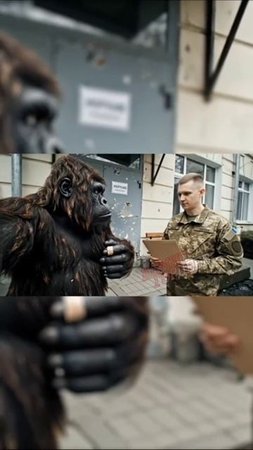 Всех на фронт,зоопарки пустуют,жирафы стоят на наблюдательных постах,бобры строят блиндажи,укреплени