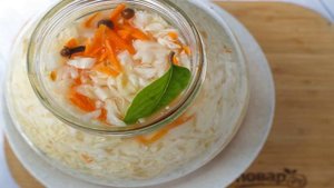 Хрустящая квашеная капуста