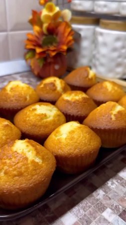 🧁 Кексы с варёной сгущенкой