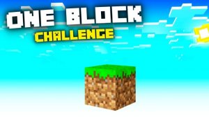 #1 Maincraft one block выживание
