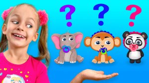 Песенка о животных для детей | Майя и Маша+Детские сборники