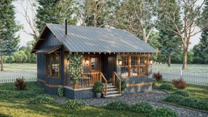 🏡 ИДЕАЛЬНЫЙ Маленький Дом 7х8м (56 м²) | 2 Спальни + Умные Шкафы-Невидимки! ✨