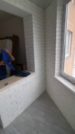 Остекление отделка балкона