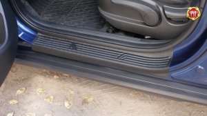 Накладки на внутренние пороги дверей Hyundai Creta (russ-artel.ru)