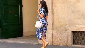 летние модные тренды Италии, как одеваются в Милане, как выглядеть модно? смотрим уличный стиль