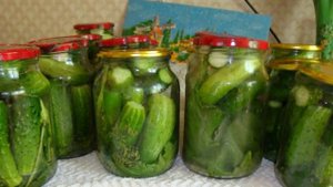 Хрустящие огурчики с горчицей