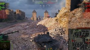 [Fermani wot] MBT-B ● Батя тащит, сын прикрывает! И вот что из этого получилось в бою