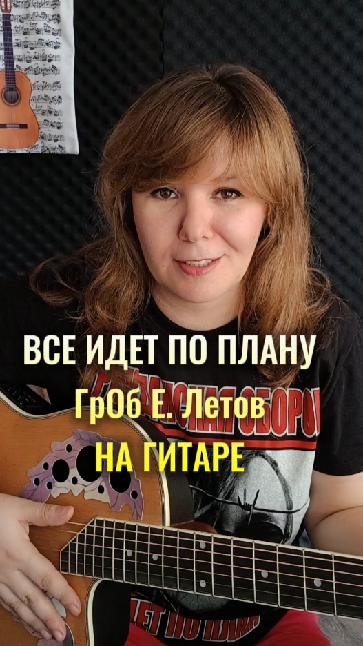 ВСЕ ИДЁТ ПО ПЛАНУ Е. Летов на гитаре аккорды с баррэ и без баррэ