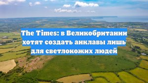 The Times: в Великобритании хотят создать анклавы лишь для светлокожих людей