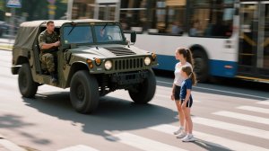 ТЦКашник наехал на женщину и ребёнка в Харькове