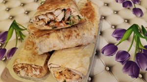 Очень вкусный и быстрый домашний шаурма 🌯😋