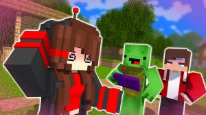 Майки владеет контролем сознания в Майнкрафте - мультфильм