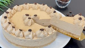 Кофейный Торт-Мороженое...🍰☕😋    Рецепт в описании ✍️