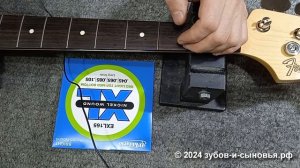 Отстройка бас-гитары Fender Jazz Bass