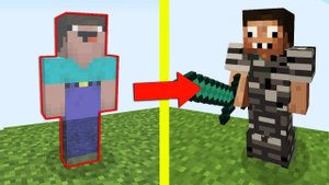 мимик нашел нуба и про в майнкрафте