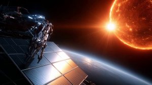 Сфера Дайсона. Космические виды под красивую музыку.