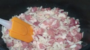 Гречка со свининой в мультиварке