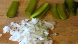 Хот-дог с селедкой