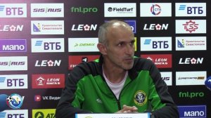 Послематчевая пресс-конференция старшего тренера ФК "Ангушт" Исы Мархиева